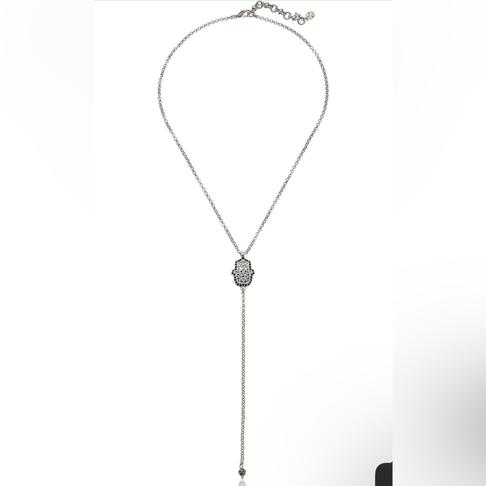 Lucky Brand Hamsa Lariat Necklace